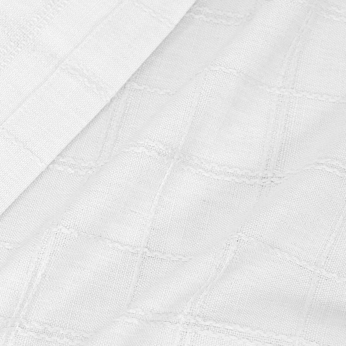 Preston Grid Jacquard Cotton Blend Curtains