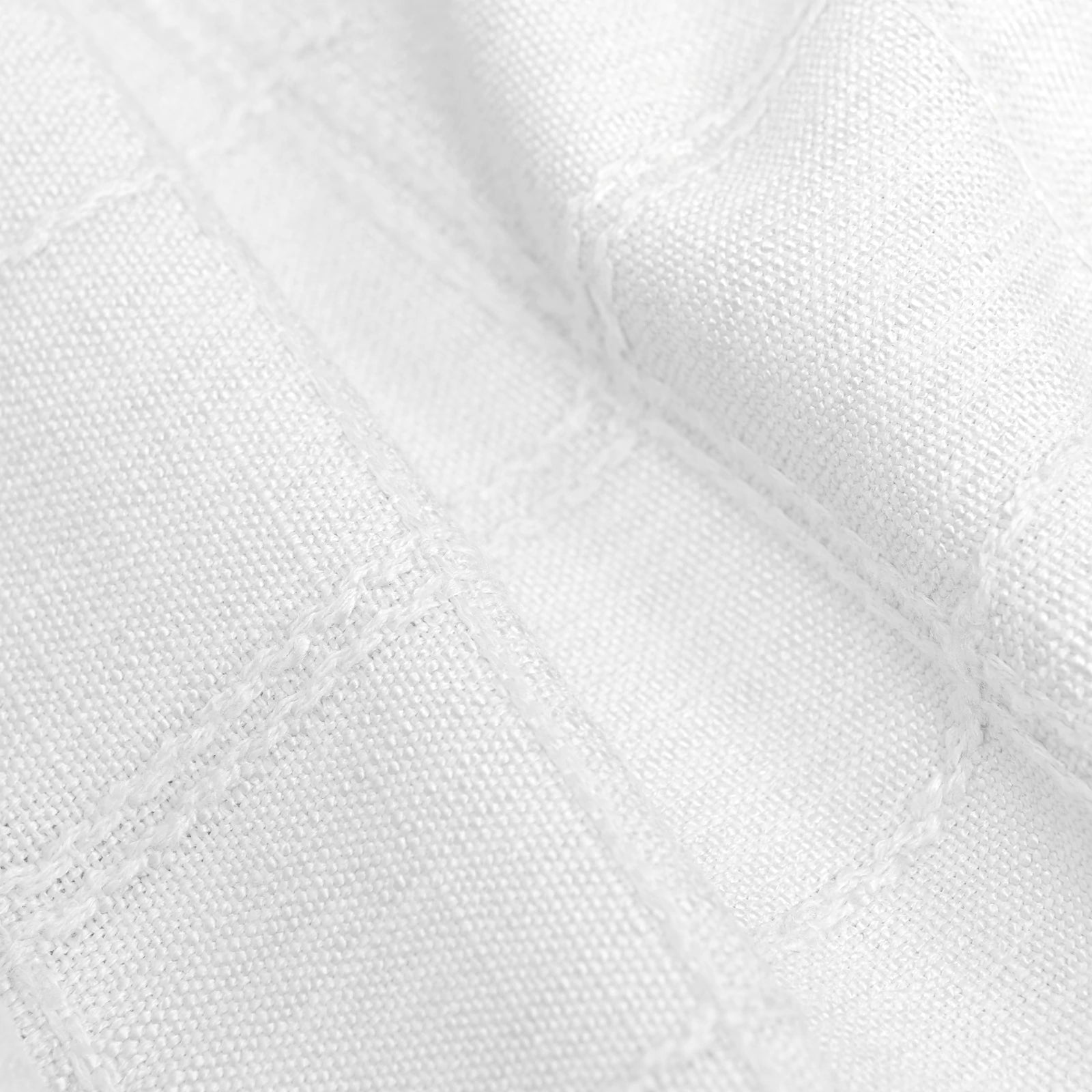Preston Grid Jacquard Cotton Blend Curtains