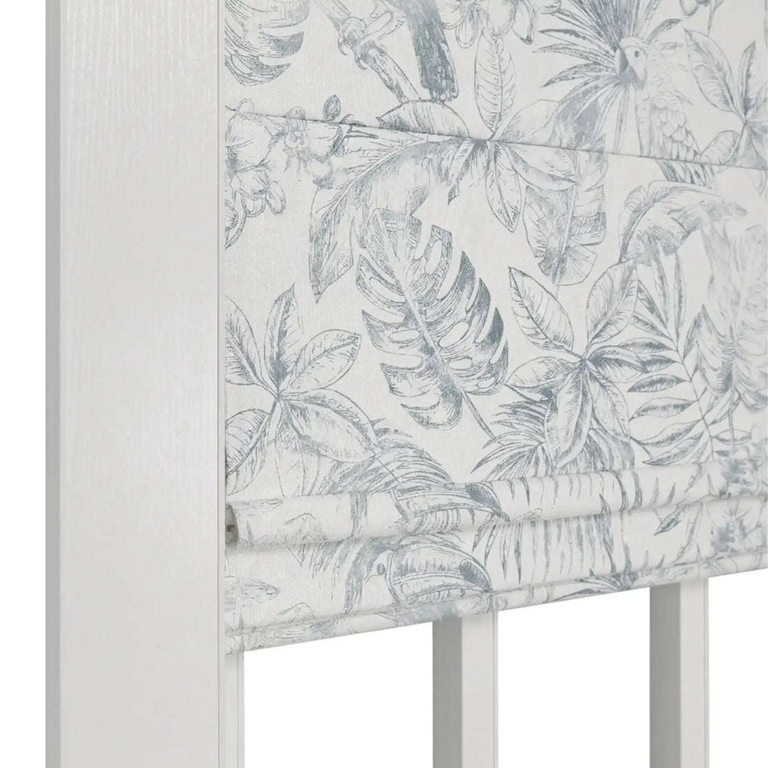 Remy Printed Bird Premium Roman Shades