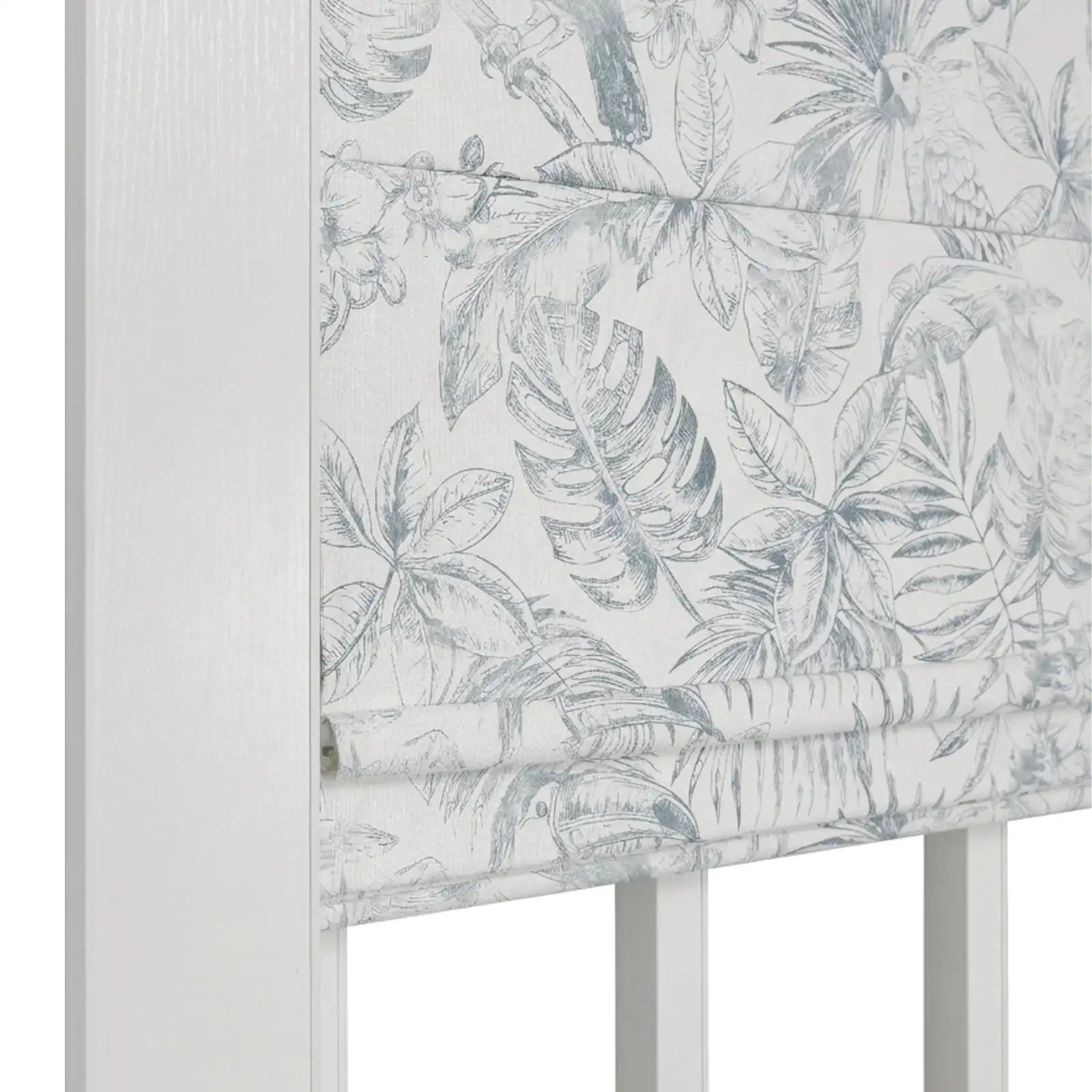 Remy Printed Bird Premium Roman Shades