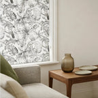 Remy Printed Bird Premium Roman Shades