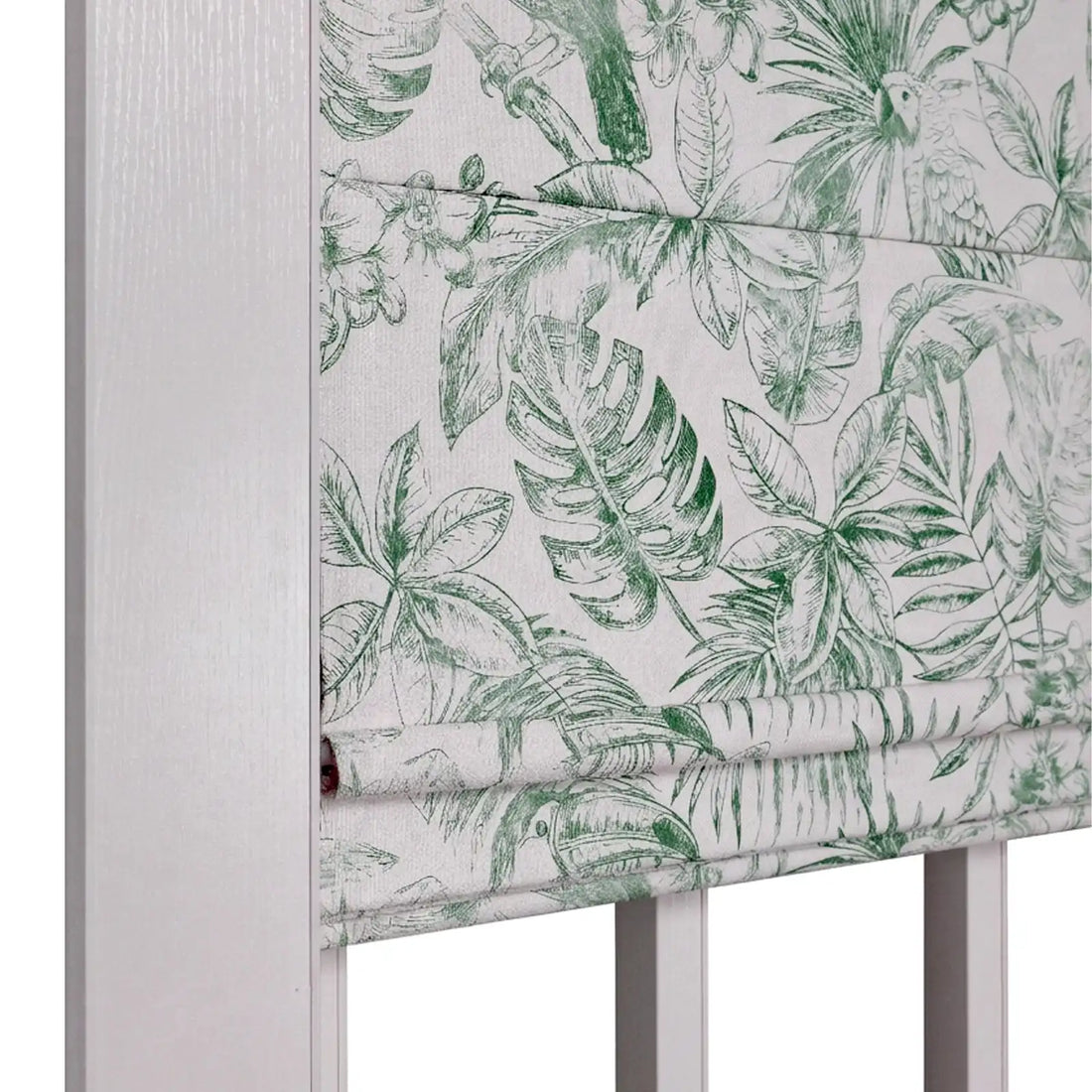 Remy Printed Bird Premium Roman Shades