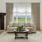 Rupert Cashmere Texture Curtains