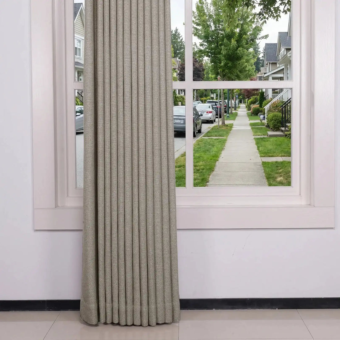 Rupert Cashmere Texture Curtains