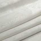 Samuel Floral Jacquard Linen Blend Sheer Curtains