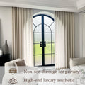 Samuel Floral Jacquard Linen Blend Sheer Curtains