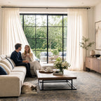 Sarah Semi Sheer Curtains