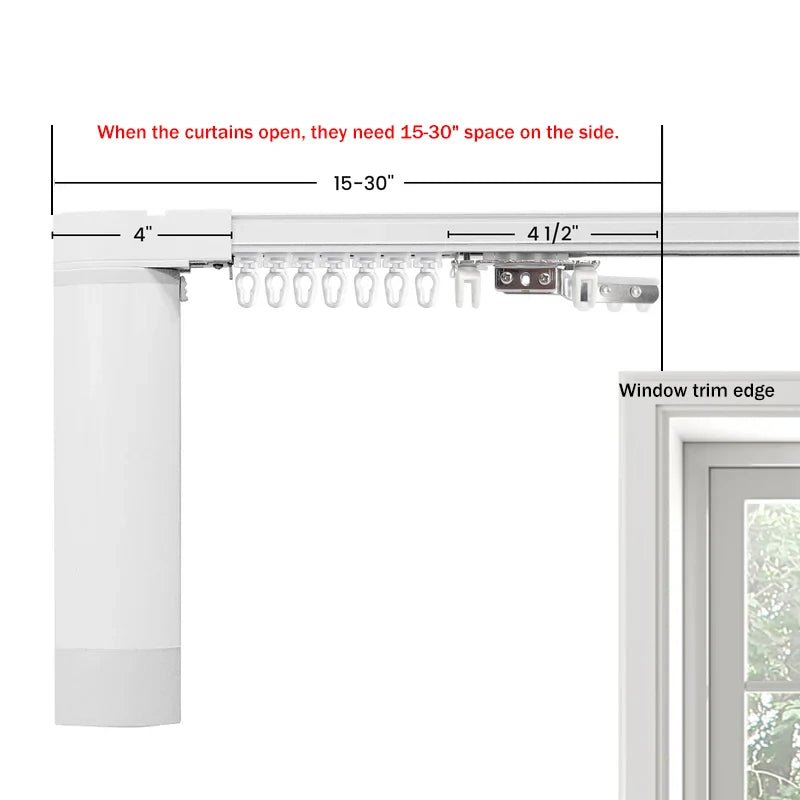 Scott Motorized Curtain Tracks