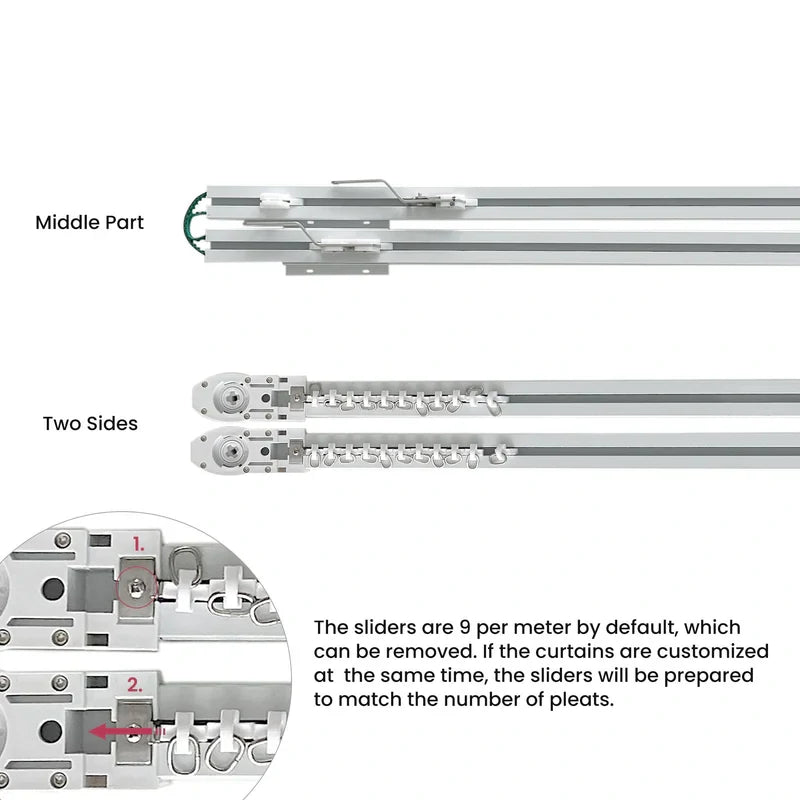 Scott Motorized Curtain Tracks