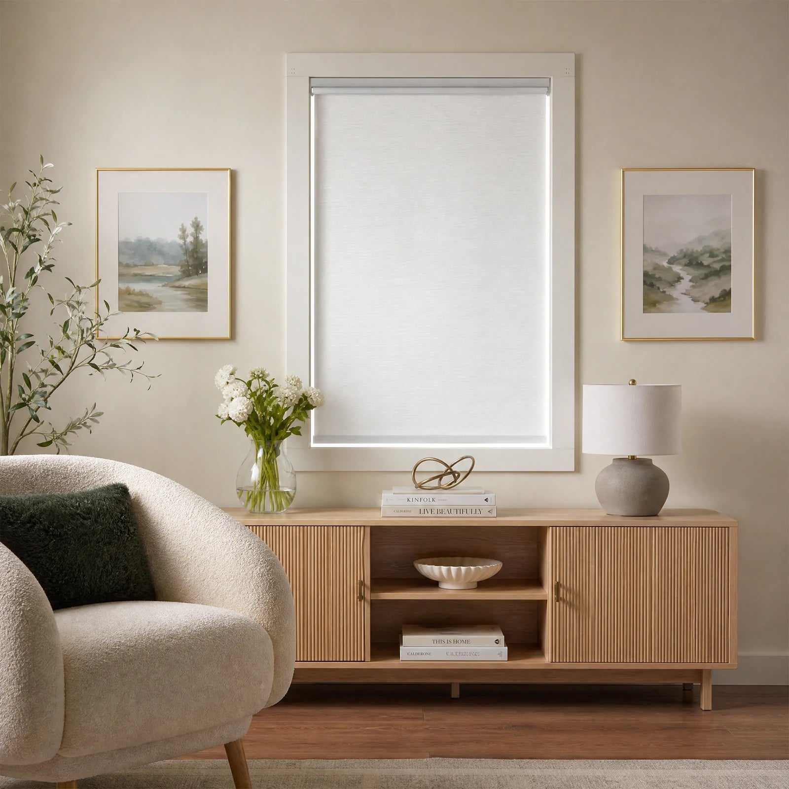 Seth Motorized 100% Blackout Roller Shades