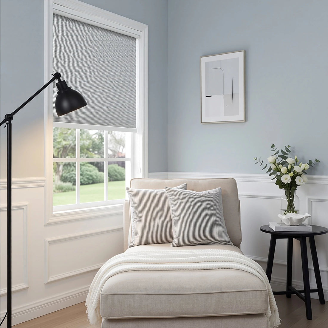 Seth Motorized 100% Blackout Roller Shades