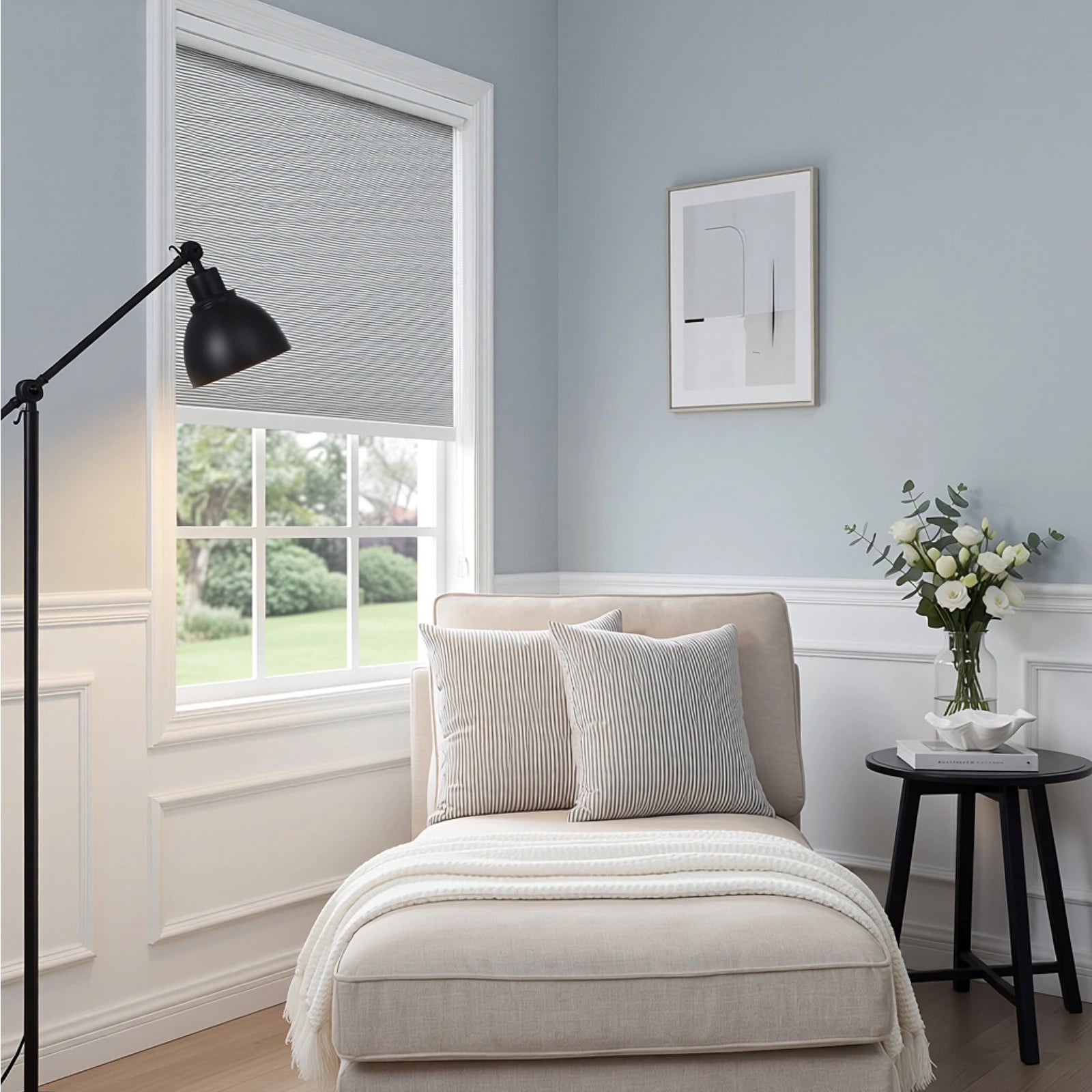 Seth Motorized 100% Blackout Roller Shades