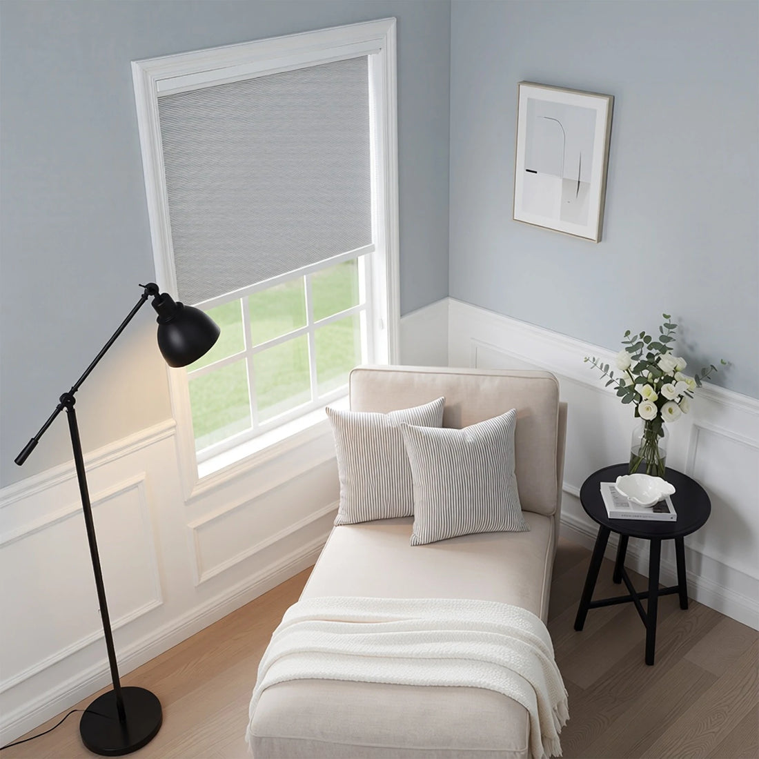 Seth Motorized 100% Blackout Roller Shades