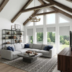 Seth Motorized 100% Blackout Roller Shades