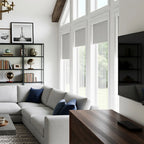 Seth Motorized 100% Blackout Roller Shades
