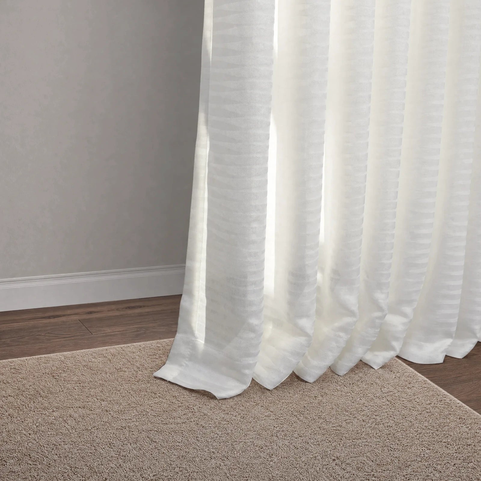Sheila Cotton Semi Sheer Curtains