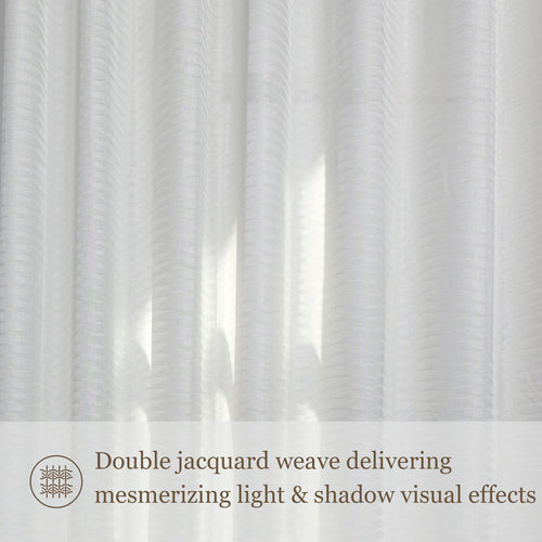 Sheila Cotton Semi Sheer Curtains