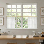 Ayla Semi Sheer Cafe Curtains