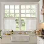 Ayla Semi Sheer Cafe Curtains