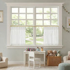 Ayla Semi Sheer Cafe Curtains