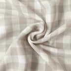 Simon Plaid Linen Textured Curtains
