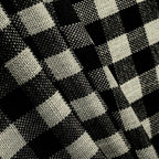 Simon Plaid Linen Textured Curtains