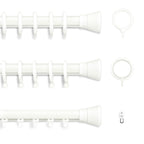 three kinds of white ring options