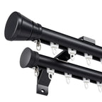 Tagore custom-designed black double-pole design rendering