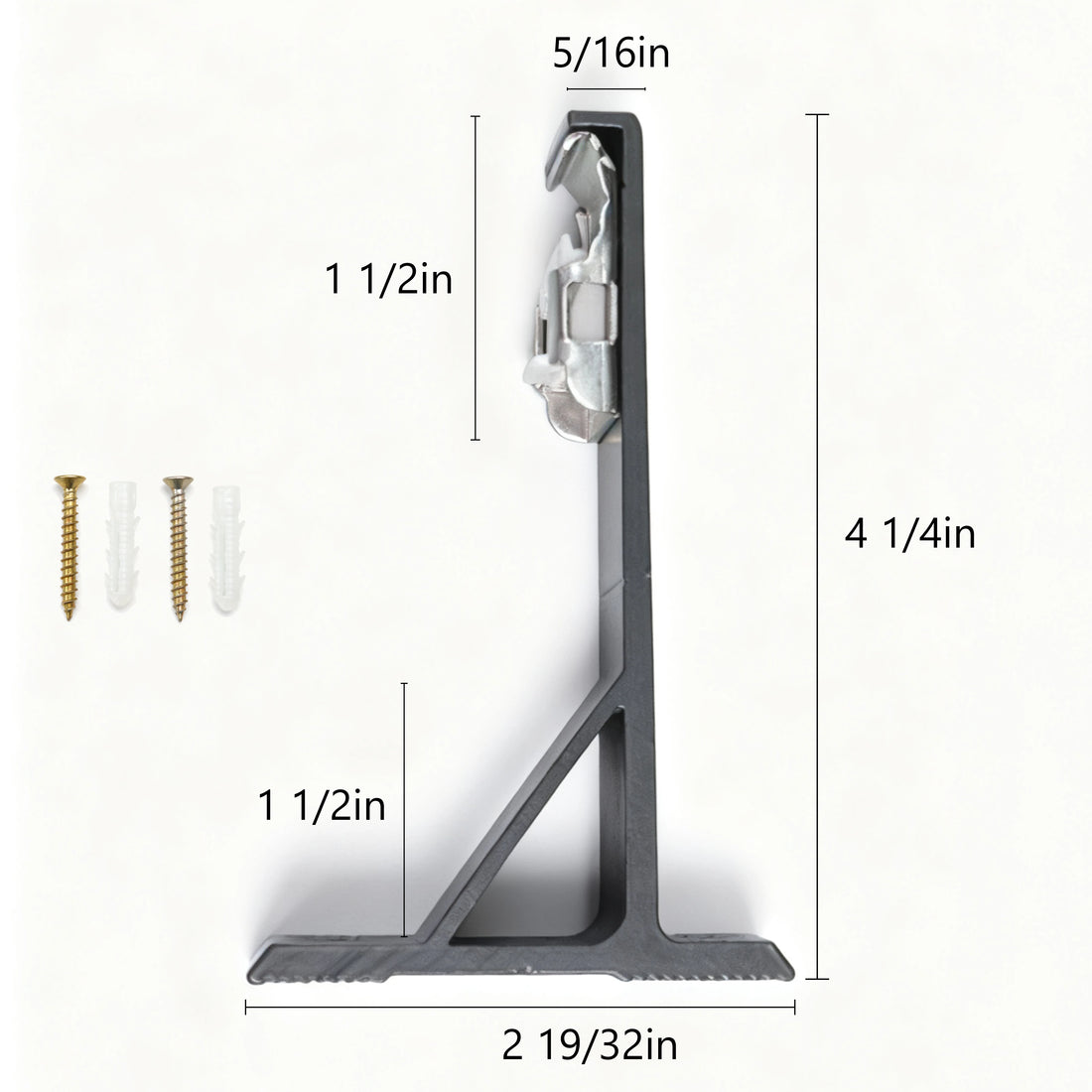 Tagore custom curtain rod black accessories dimensions