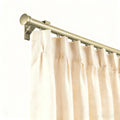Tagore custom curtain gold rod design rendering