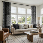 Winslow Floral Jacquard  Curtains