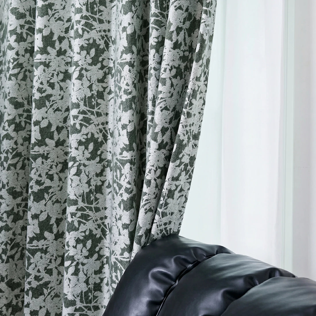 Winslow Floral Jacquard  Curtains