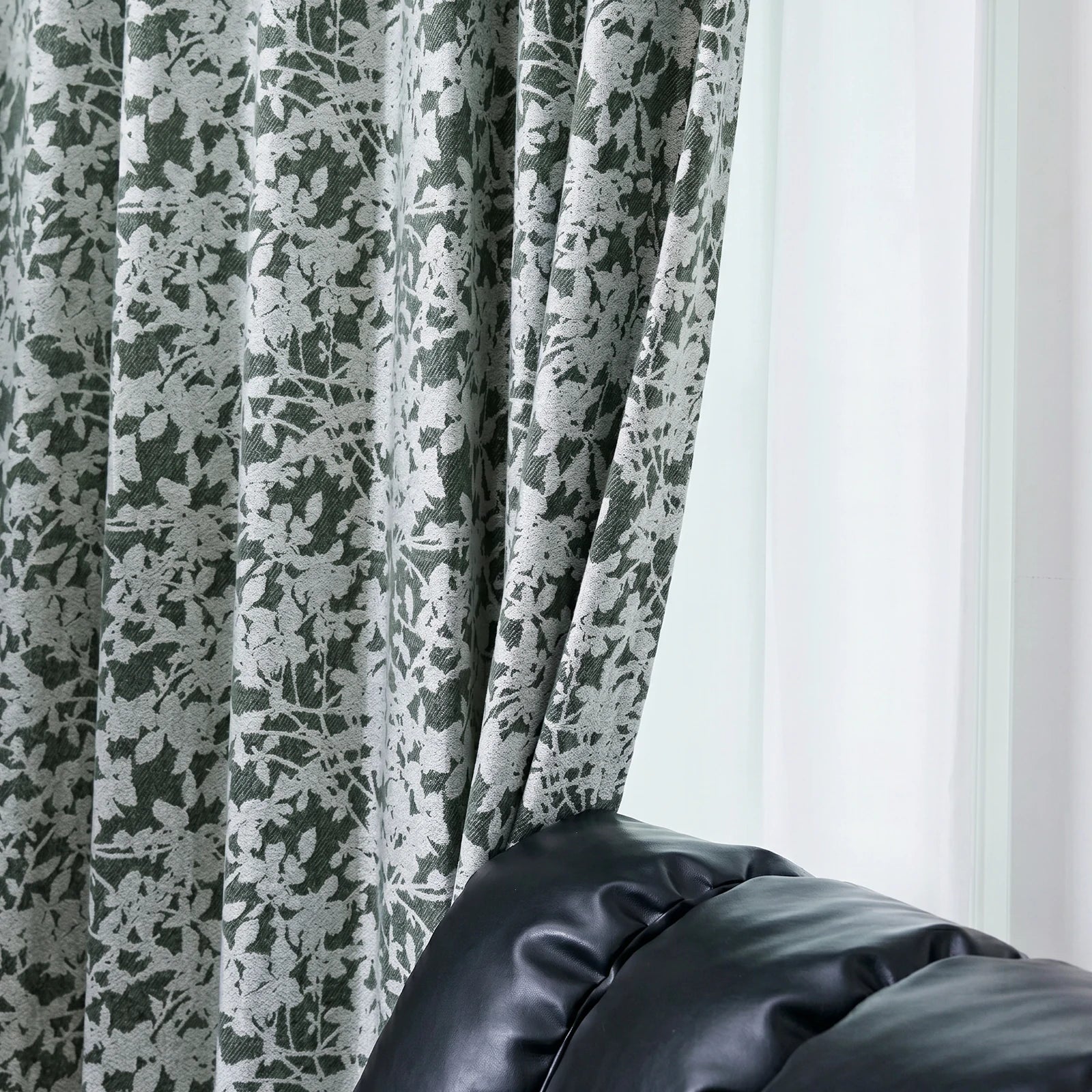 Winslow Floral Jacquard  Curtains
