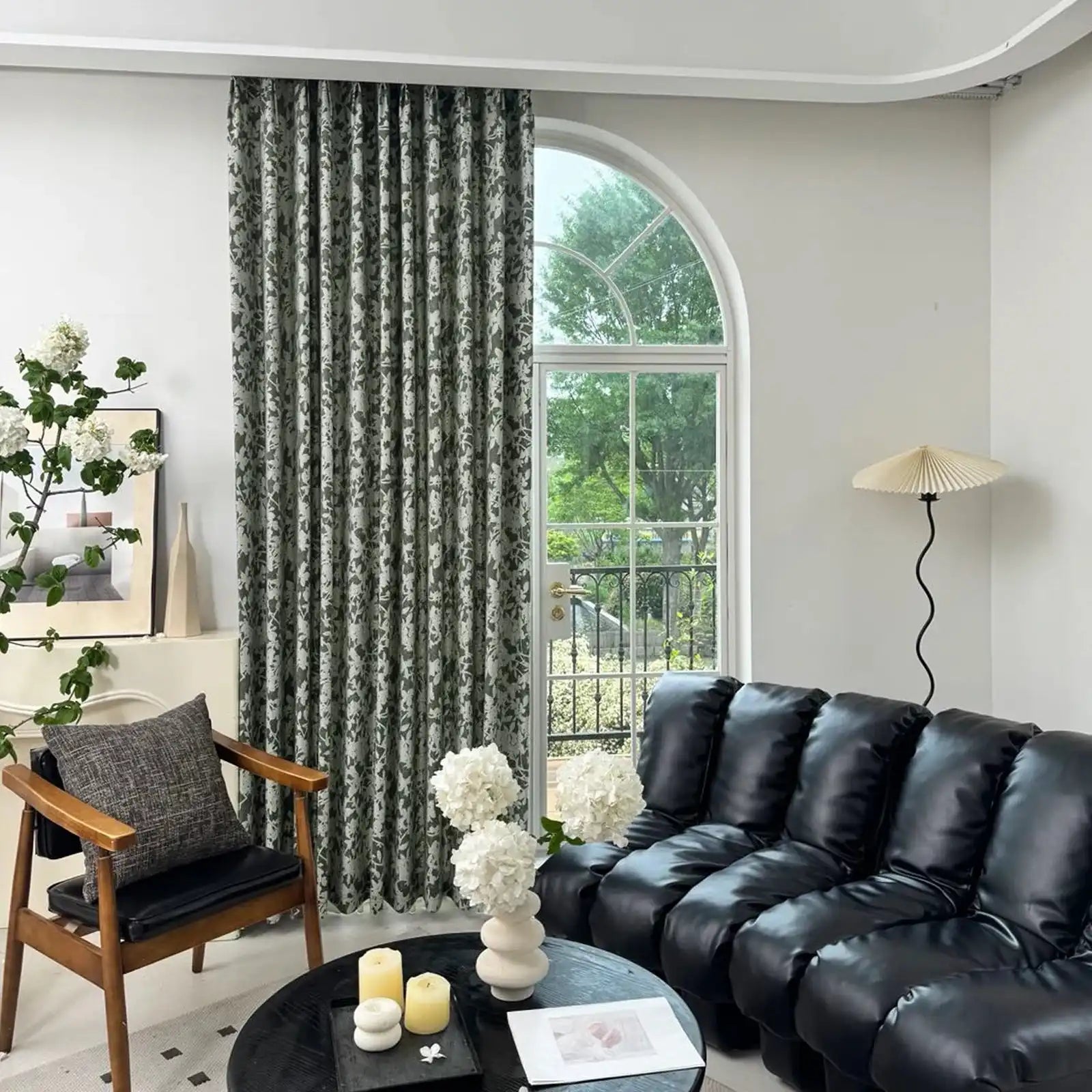Winslow Floral Jacquard  Curtains