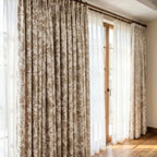 Winslow Floral Jacquard  Curtains