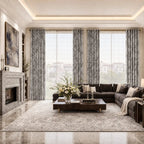 Winslow Floral Jacquard  Curtains