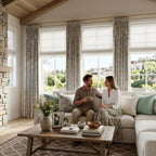 Winslow Floral Jacquard  Curtains