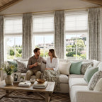 Winslow Floral Jacquard  Curtains