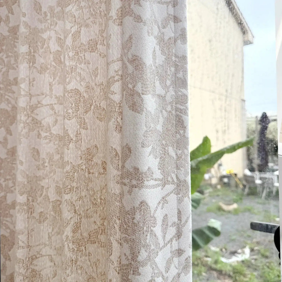 Winslow Floral Jacquard  Curtains
