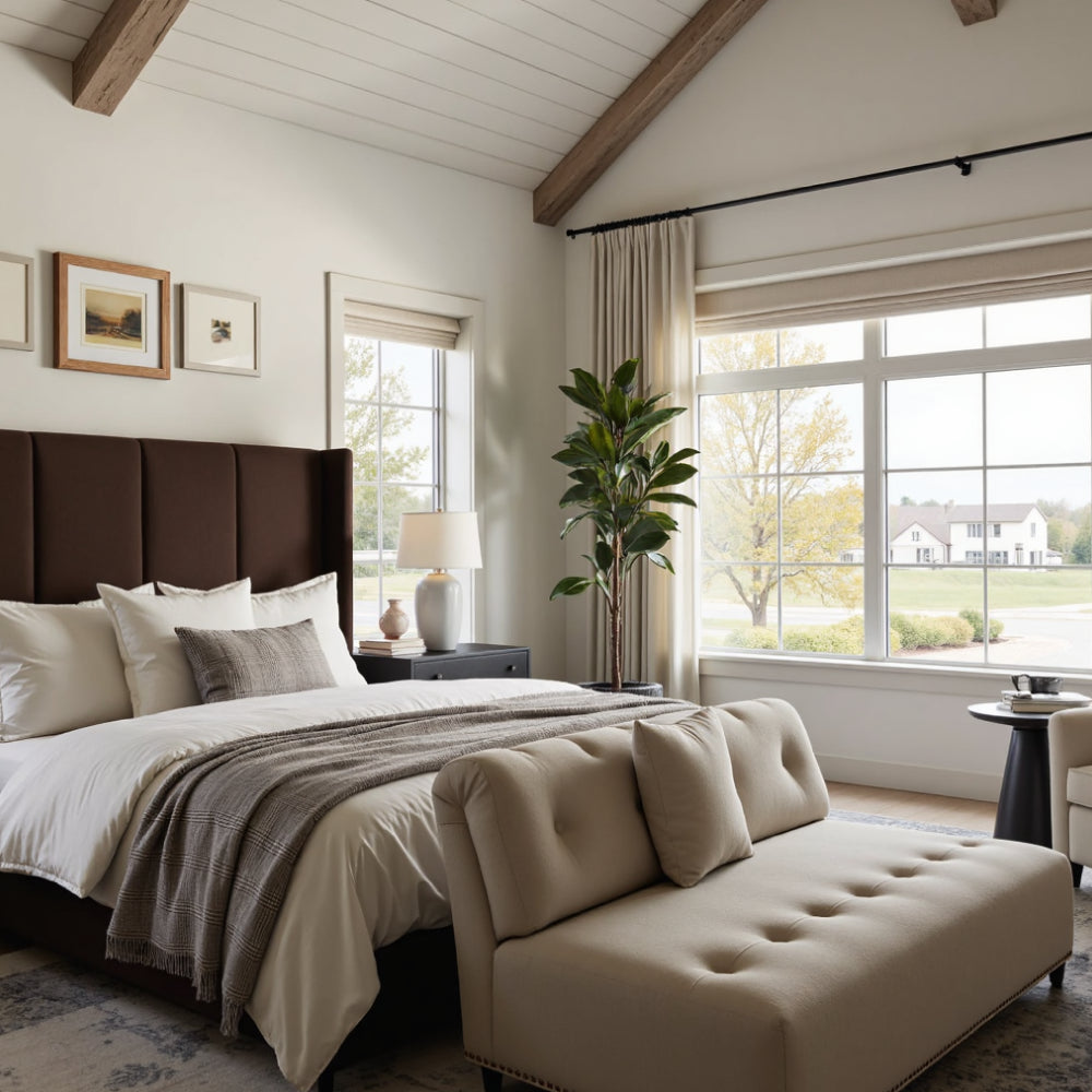 Bedroom Custom Curtains