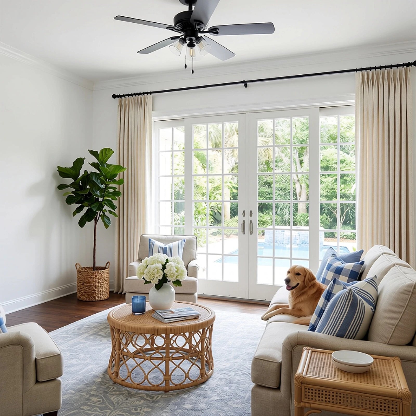 Clement Cotton Blend Curtains