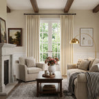 Clement Cotton Blend Curtains