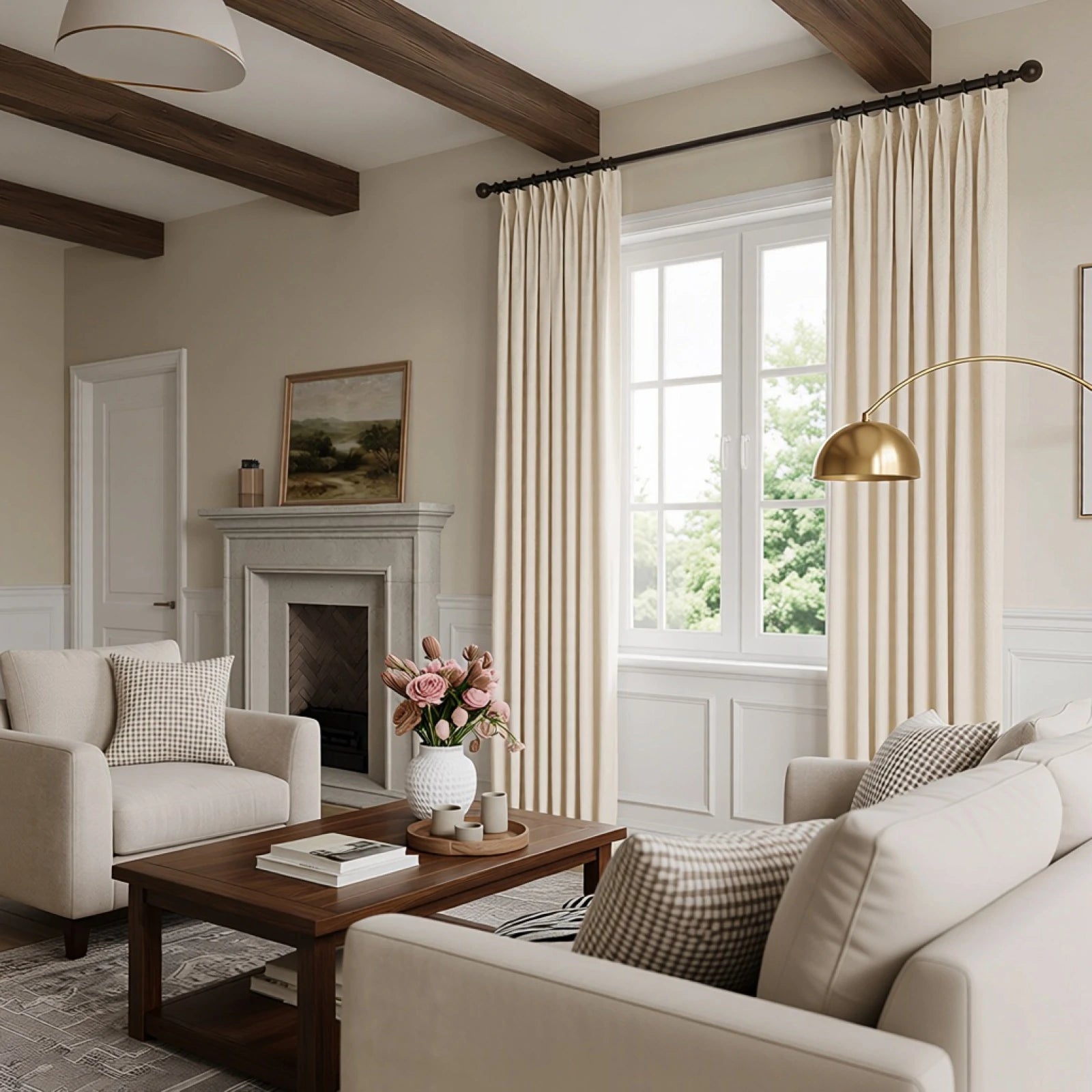 Clement Cotton Blend Curtains