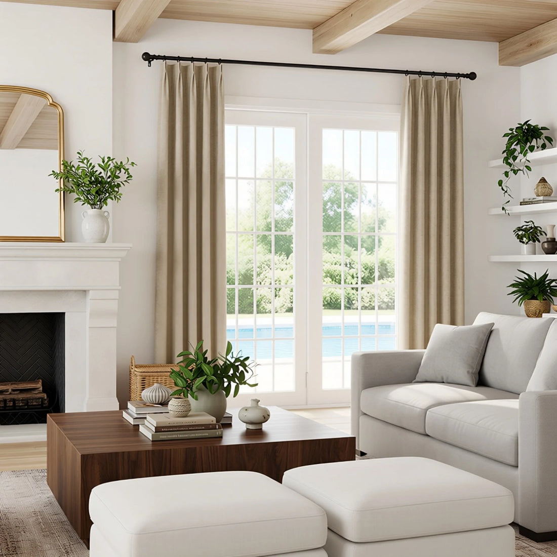 Clement Cotton Blend Curtains