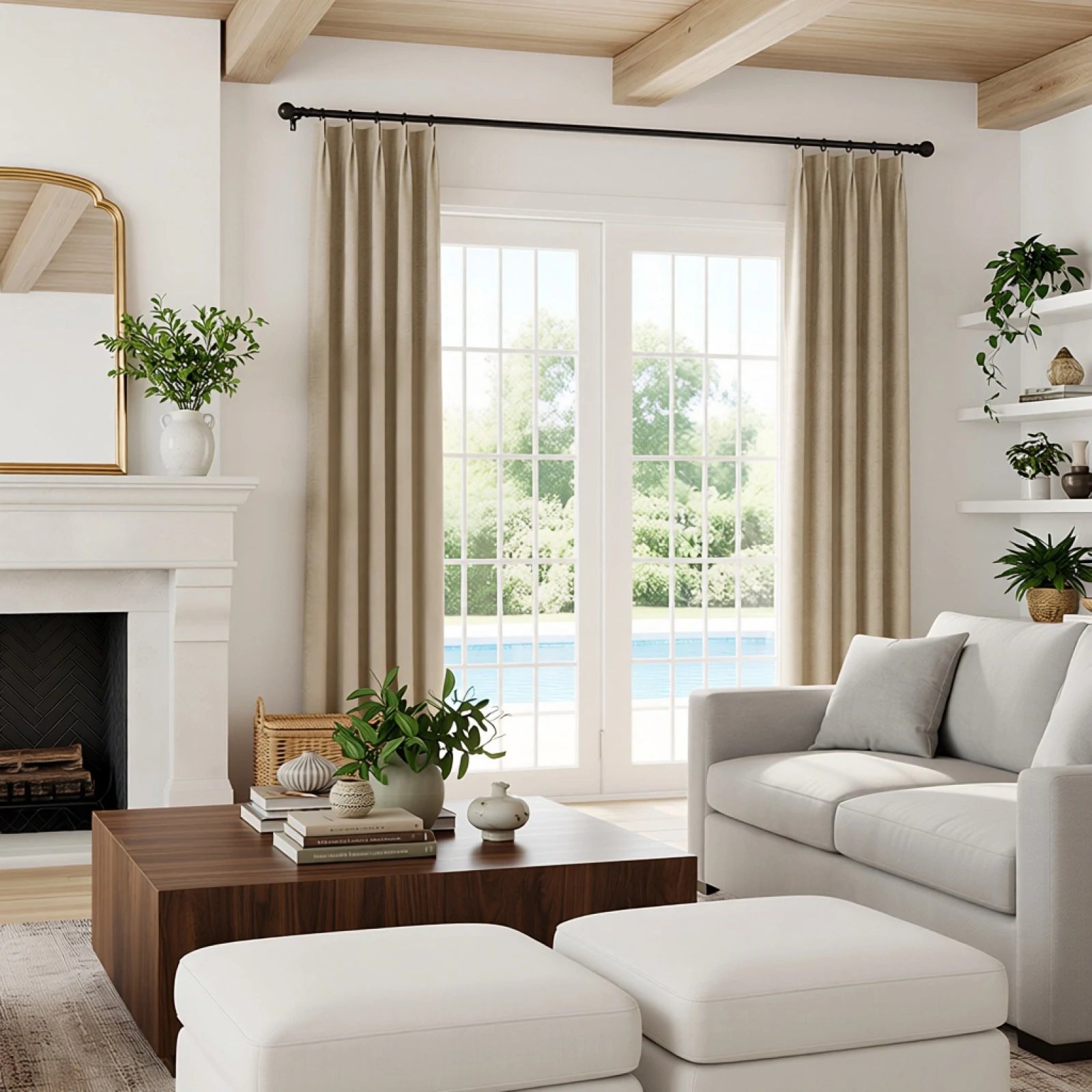 Clement Cotton Blend Curtains