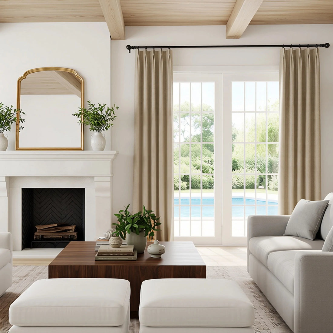 Clement Cotton Blend Curtains