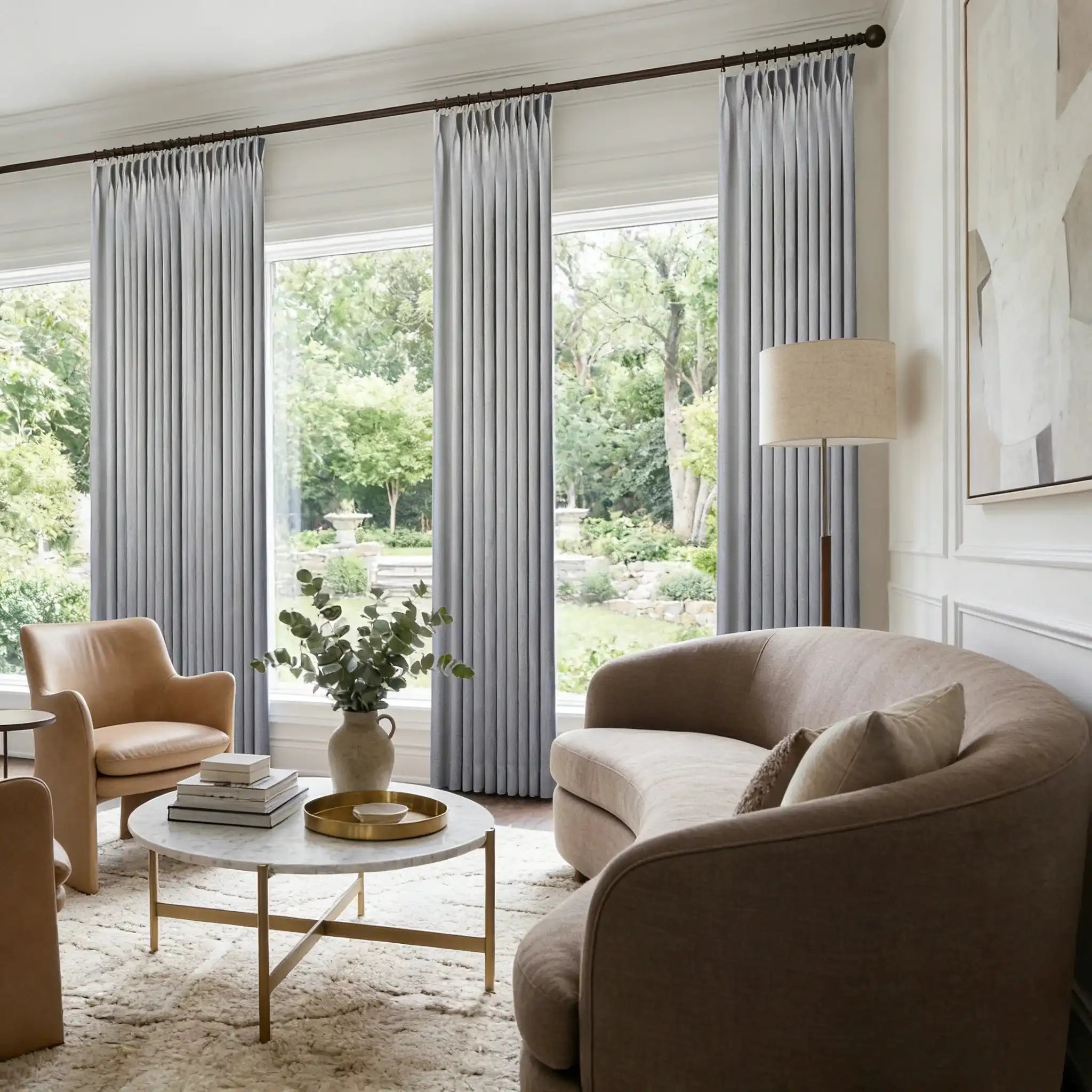 Clement Cotton Blend Curtains