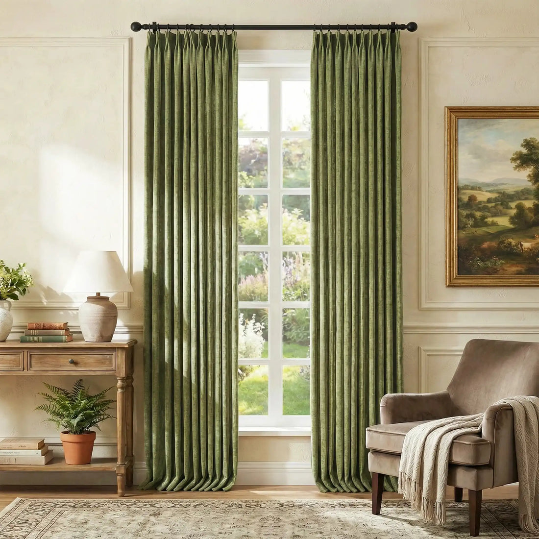 Clement Cotton Blend Curtains