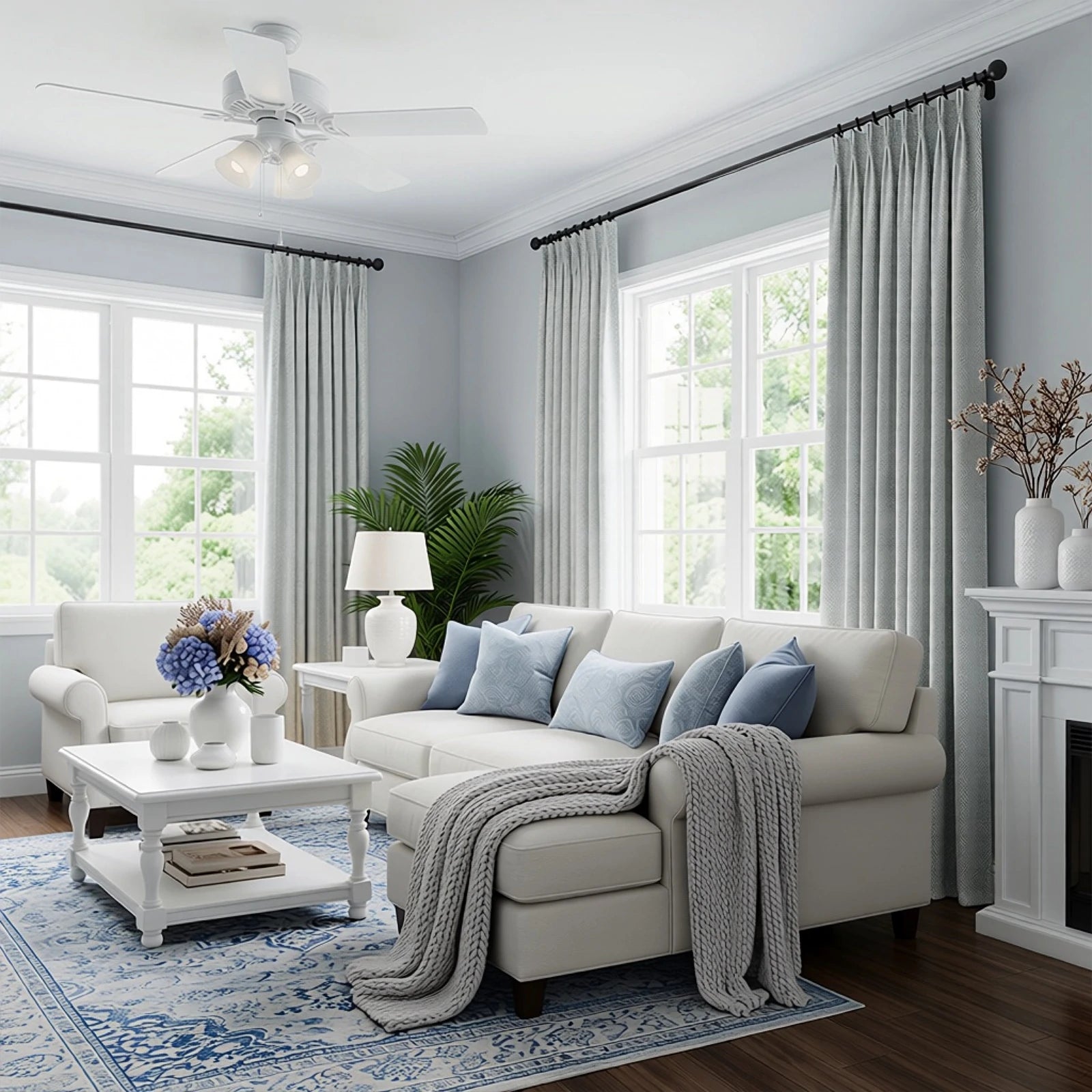 Clement Cotton Blend Curtains