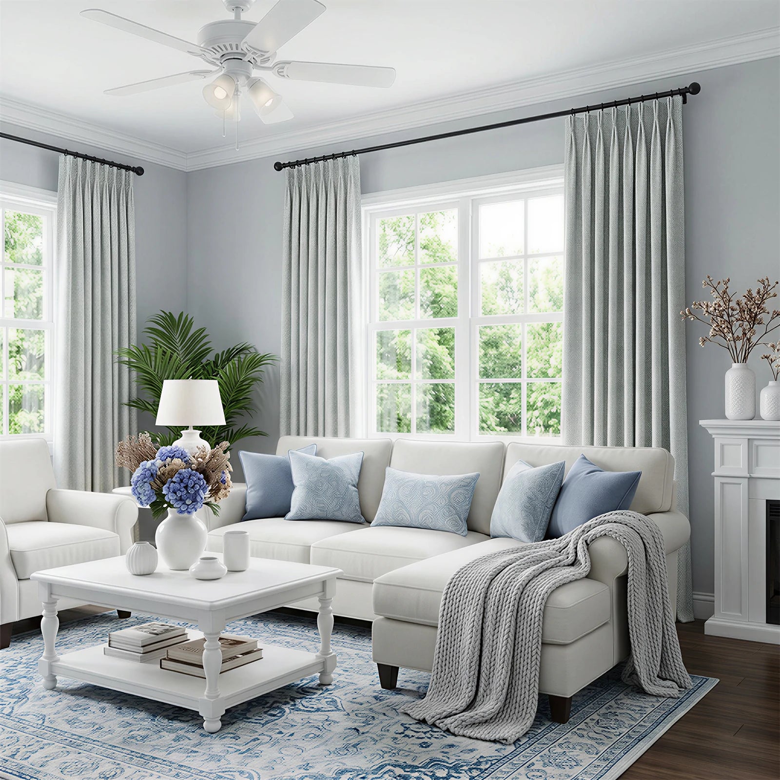 Clement Cotton Blend Curtains